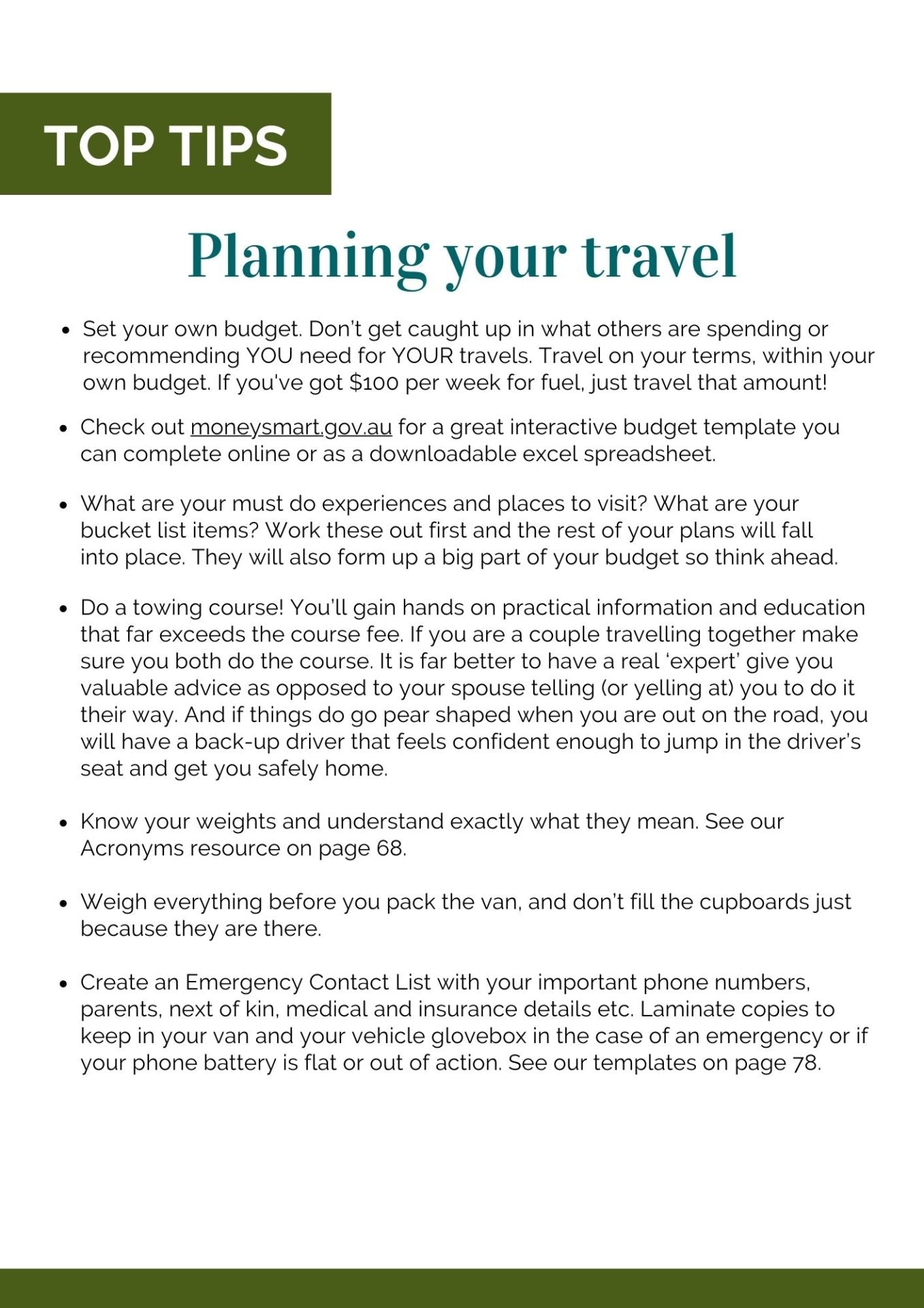 Travel Guide Australia eBook - The Ultimate Road Trip Ready Guide
