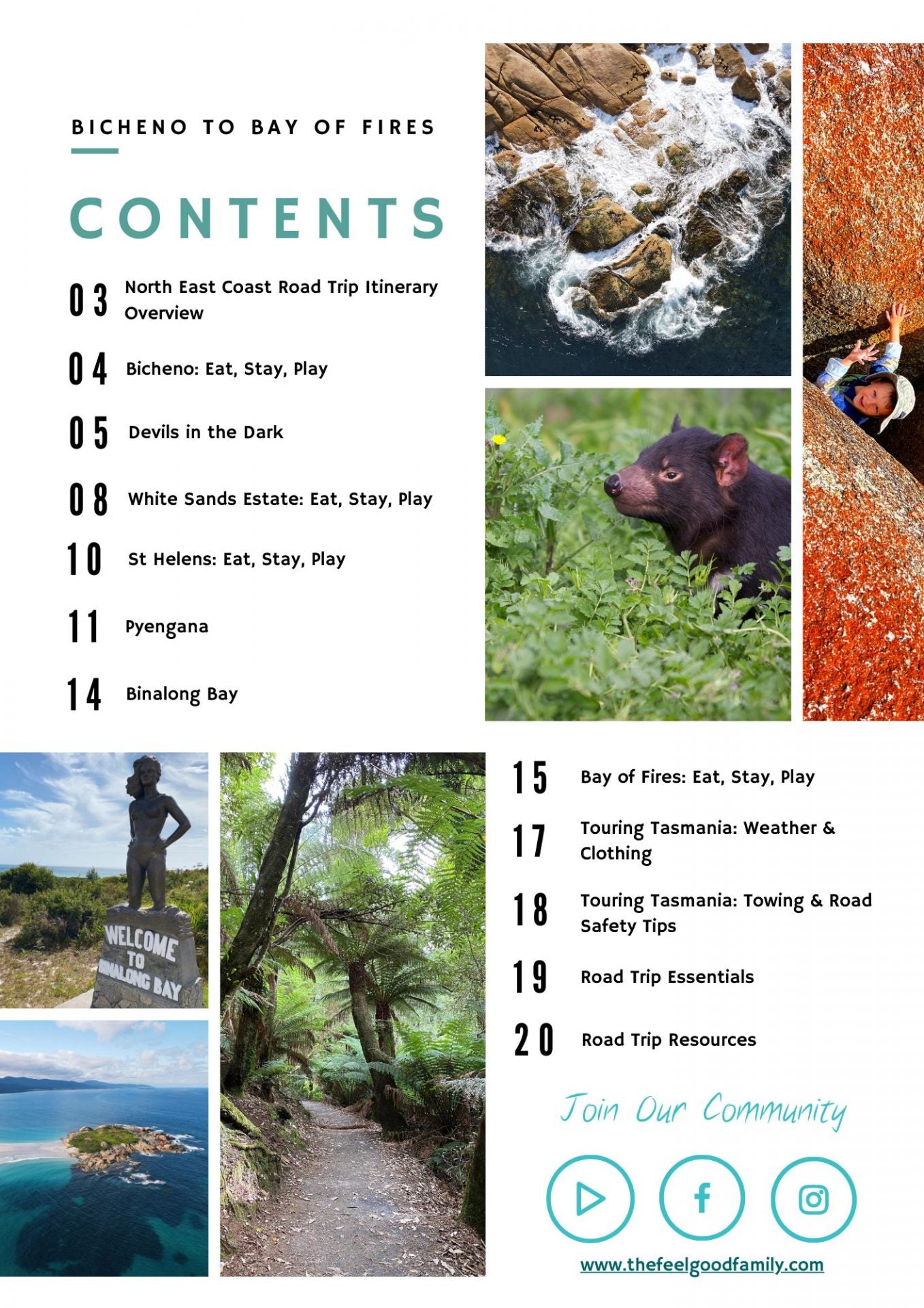 Bicheno to Bay of Fires - The Ultimate Road Trip Guide