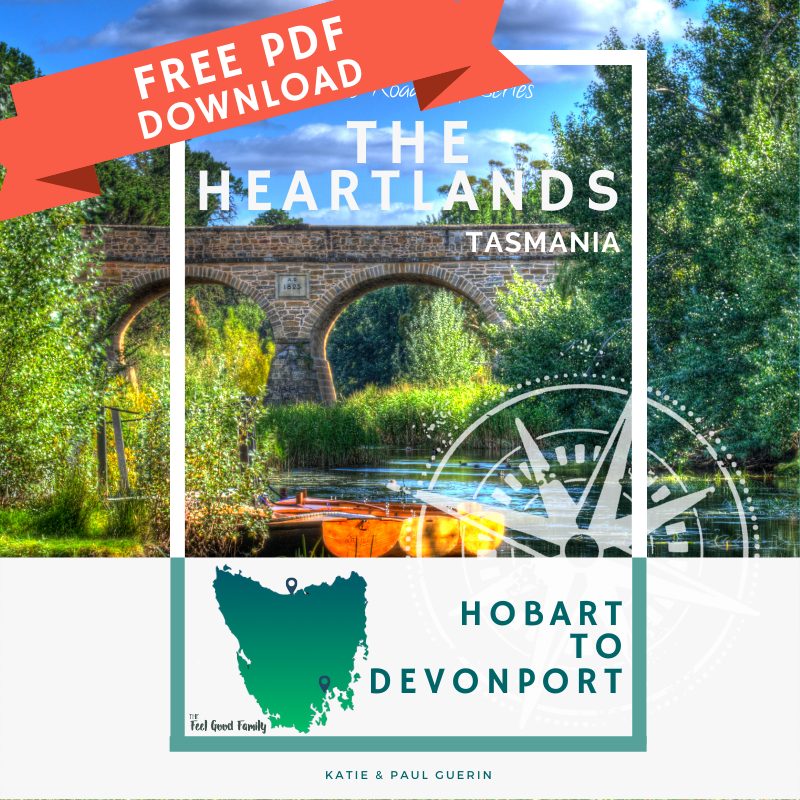 FREE Hobart to Devonport Road Trip Itinerary Quick Guide