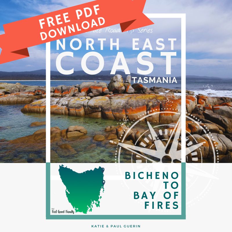 FREE Bicheno to Bay of Fires Road Trip Itinerary Quick Guide