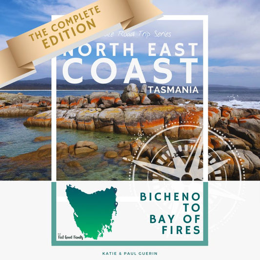 Bicheno to Bay of Fires road trip guide covering Tasmania’s North East Coast